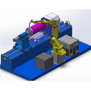 জ্বালানী ট্যাঙ্কের জন্য রোবট eldালাই মেশিন